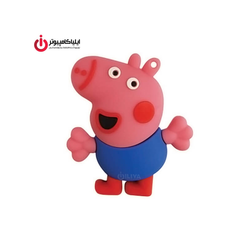 فلش مموری عروسکی کینگ فست مدل PG-11 طرح PIG ظرفیت 32 گیگابایت