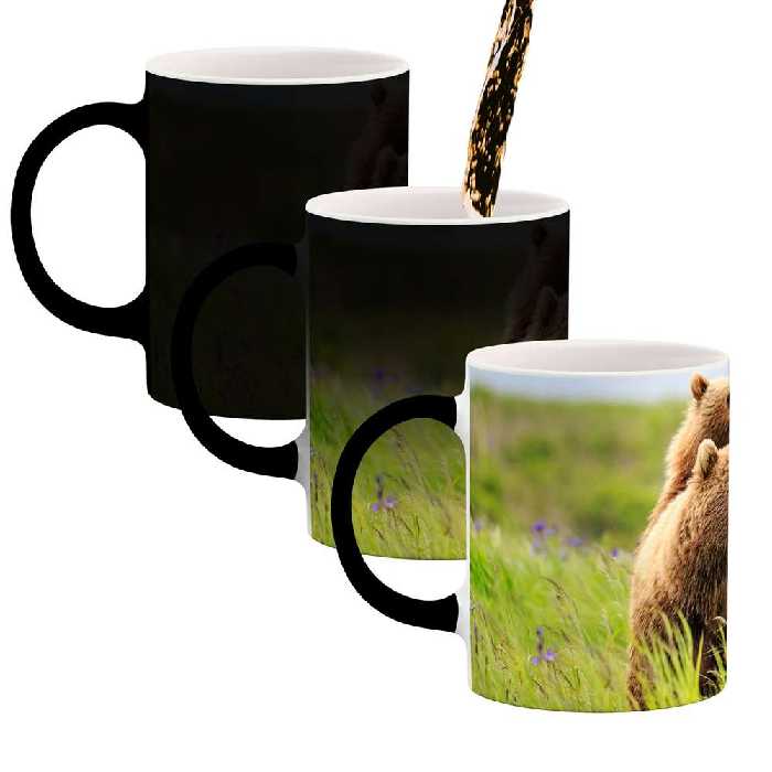 ماگ حرارتی طرح خرس مدل mgph10870