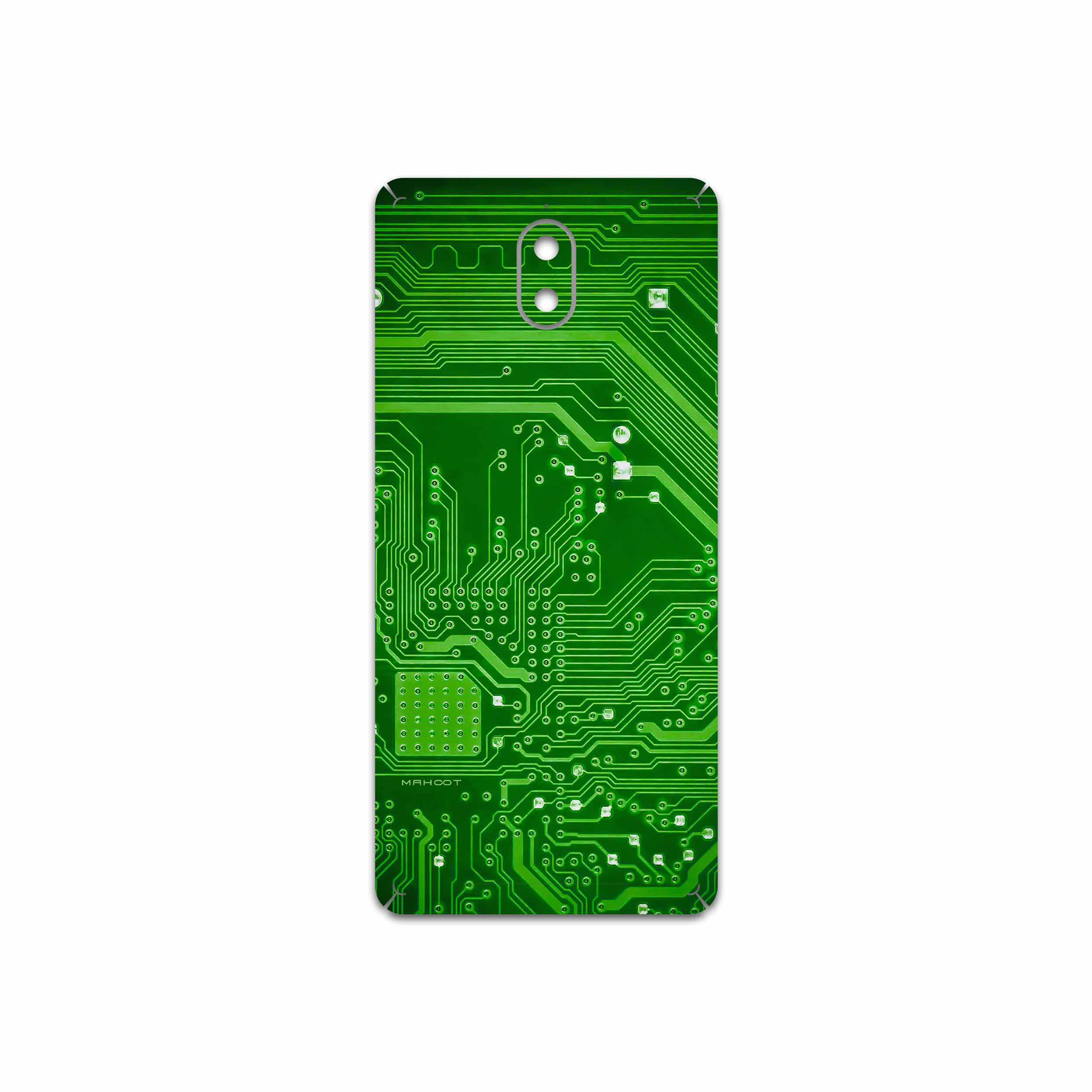 برچسب پوششی ماهوت مدل Green Printed Circuit Board مناسب برای گوشی موبایل نوکیا 3.1