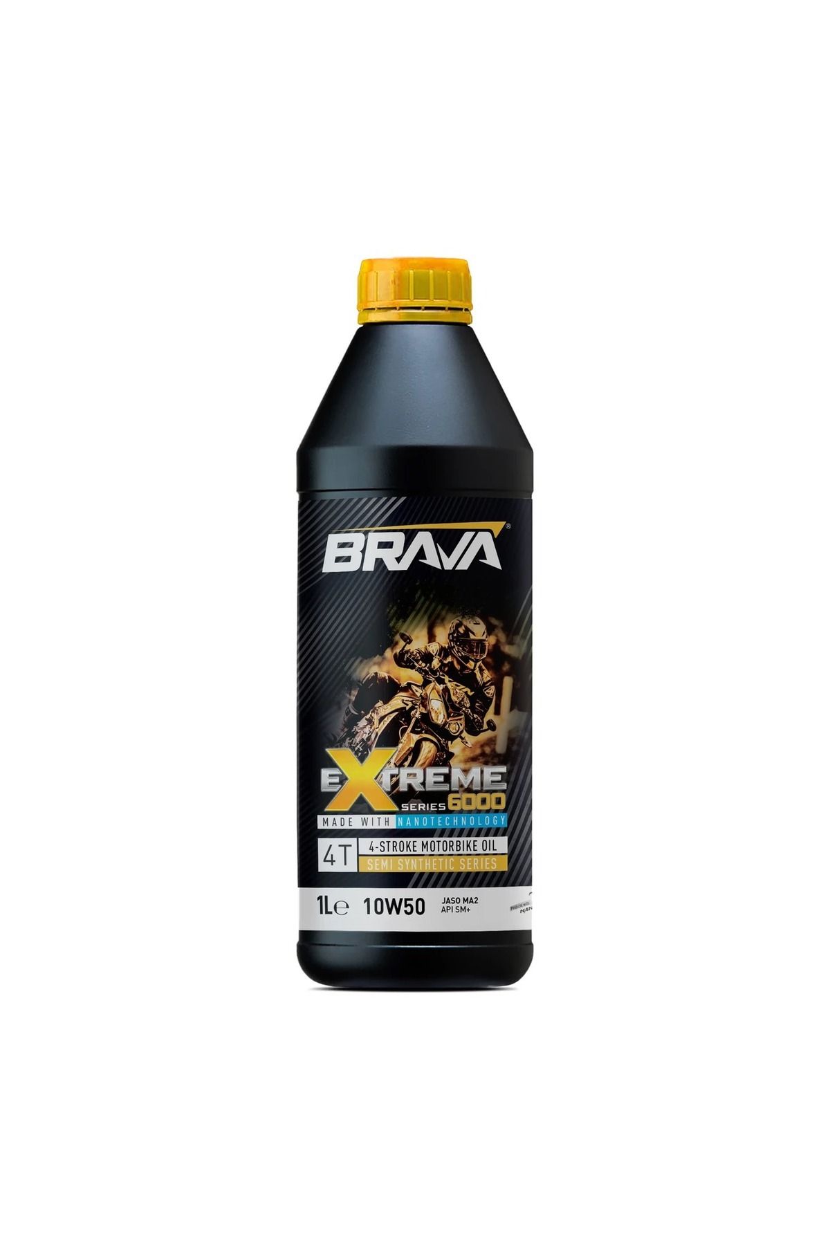 روغن و مکمل موتور 6000 10W50 شدید اورجینال براوا Brava