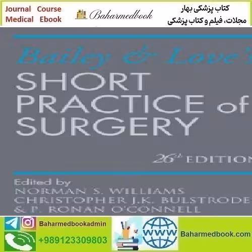 Bailey &amp; Love's Short Practice of Surgery 2013 TRUE PDF price 1€ - کتاب پزشکی بهار