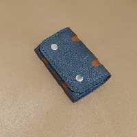 کیف جاکلیدی چرمی ریلی چرم حسنا با چرم طبیعی و دستدوز