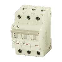 کلید مینیاتوری 6 آمپر سه فاز AC الکترو کاوه کد 6A-4.5KA-3P