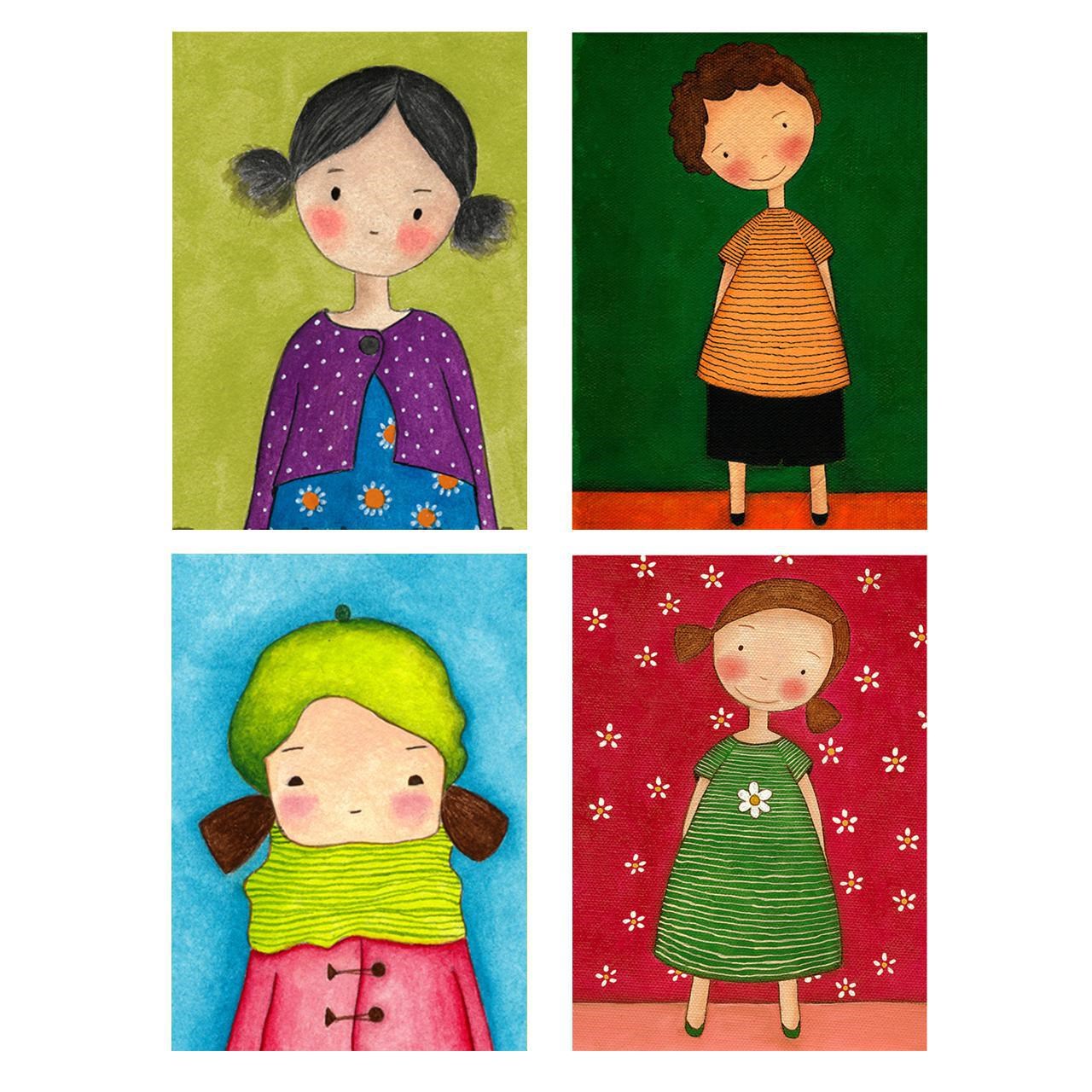 تابلوی مگنتی گالری نفیس کد NG02 مجموعه 4 عددی