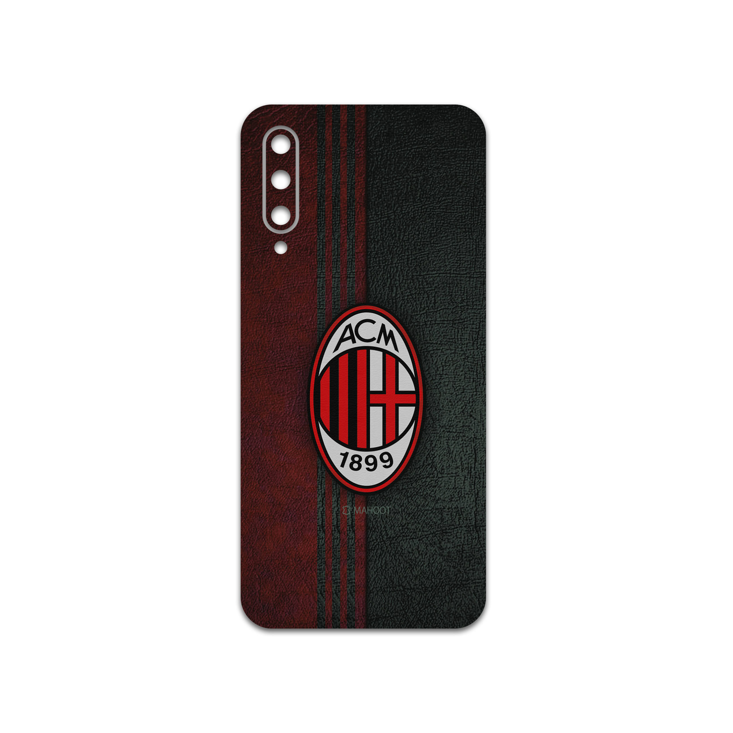برچسب پوششی ماهوت مدل AC-Milan-FC مناسب برای گوشی موبایل شیائومی Mi A3