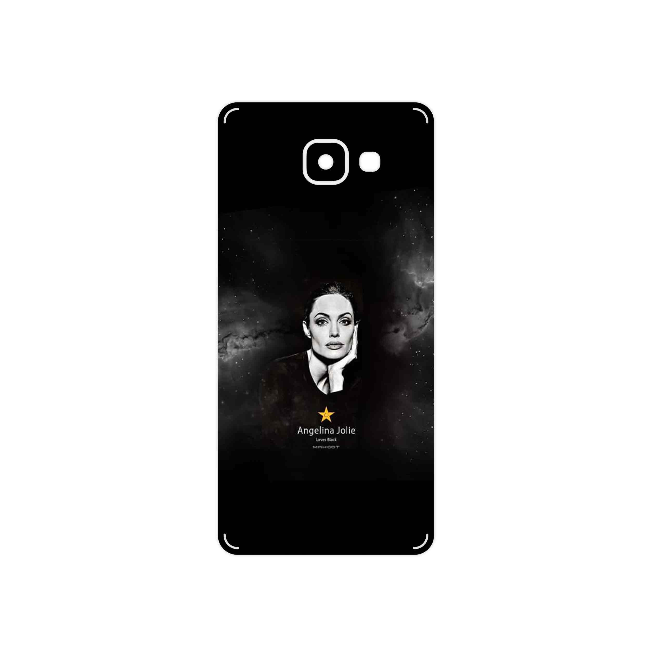 برچسب پوششی ماهوت مدل Angelina Jolie مناسب برای گوشی موبایل سامسونگ Galaxy A7 2016