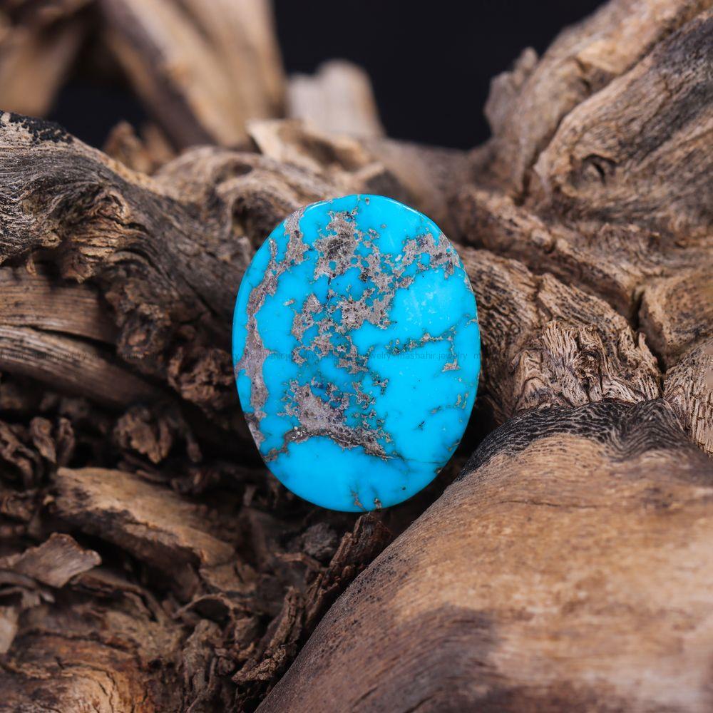 نگین فیروزه شجری کد 12000 - جواهری مشاهیر