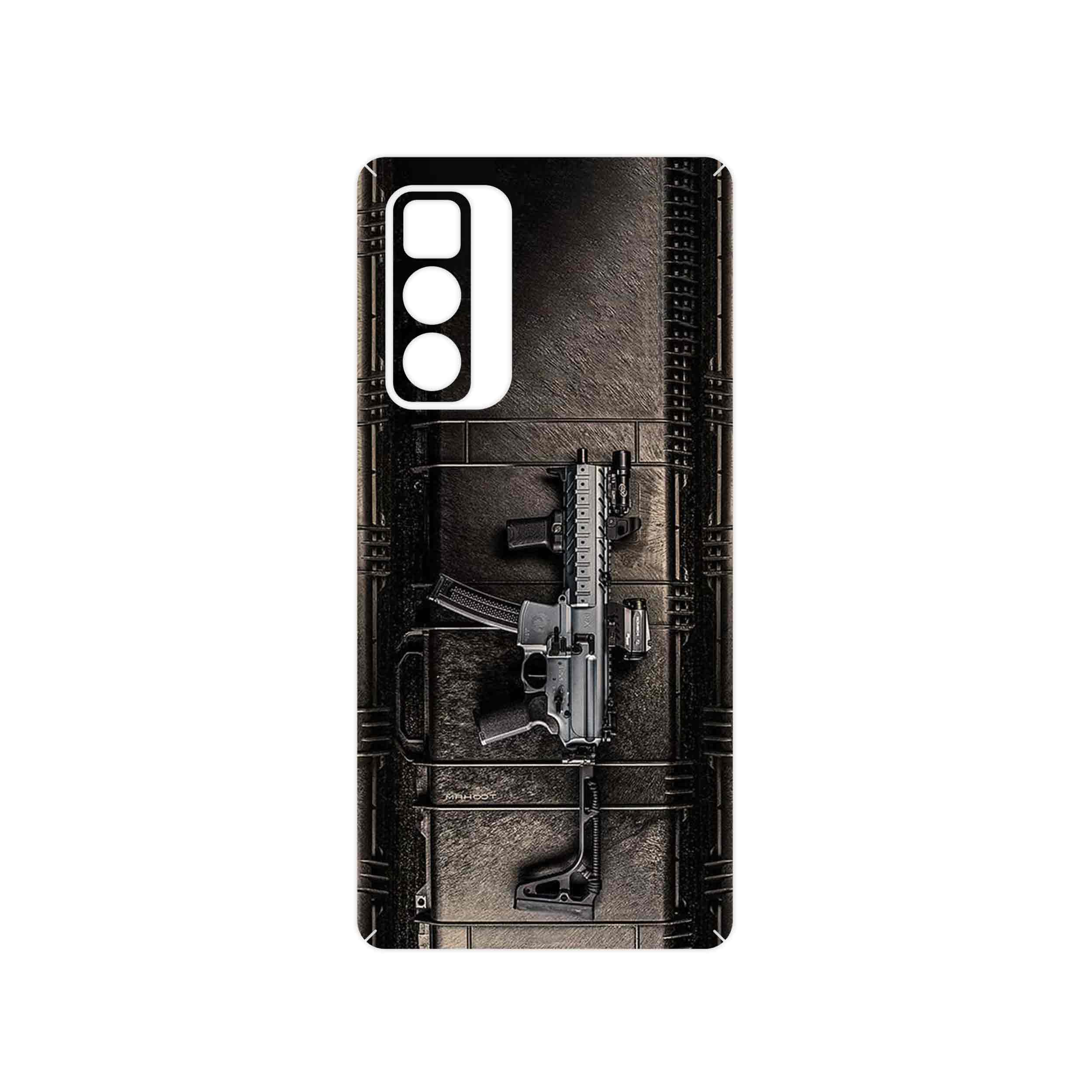 برچسب پوششی ماهوت مدل GUN مناسب برای گوشی موبایل موتورولا Edge 20 Pro