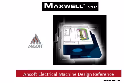 خرید و دانلود نسخه کامل کتاب Ansoft Maxwell v12 2D User Guide-Machine Design Reference Guide