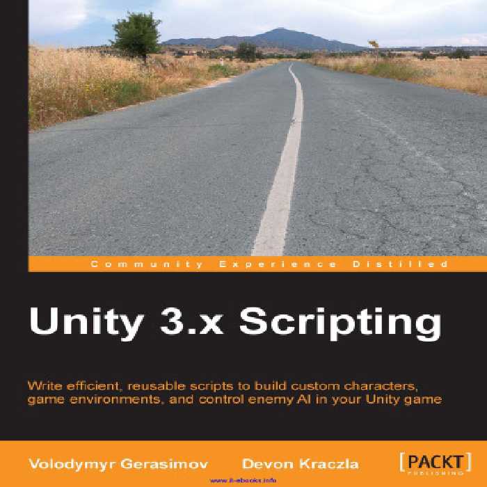 خرید و دانلود نسخه کامل کتاب Unity 3.x Scripting