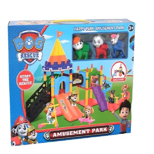 ساختنی مدلپارک بازی طرح سگهای نگهبان کد 8_533