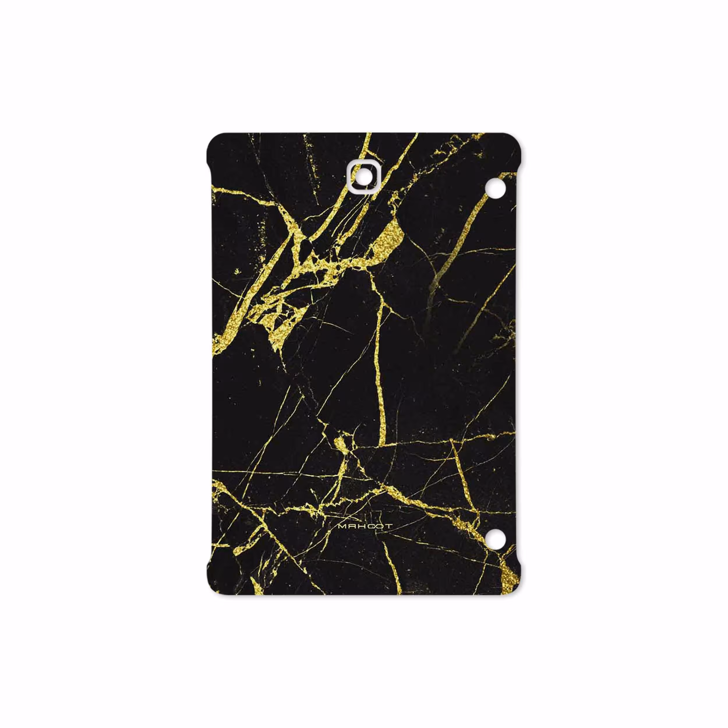 برچسب پوششی ماهوت مدل Graphite-Gold-Marble مناسب برای تبلت سامسونگ Galaxy Tab S2 8.0 2015 T710