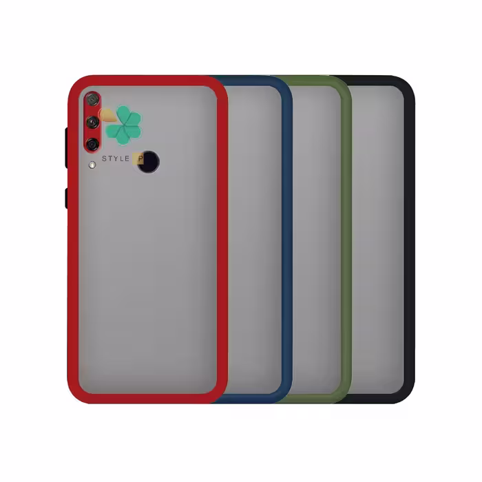 کاور گوشی پشت مات محافظ لنزدار مناسب Huawei Y6p