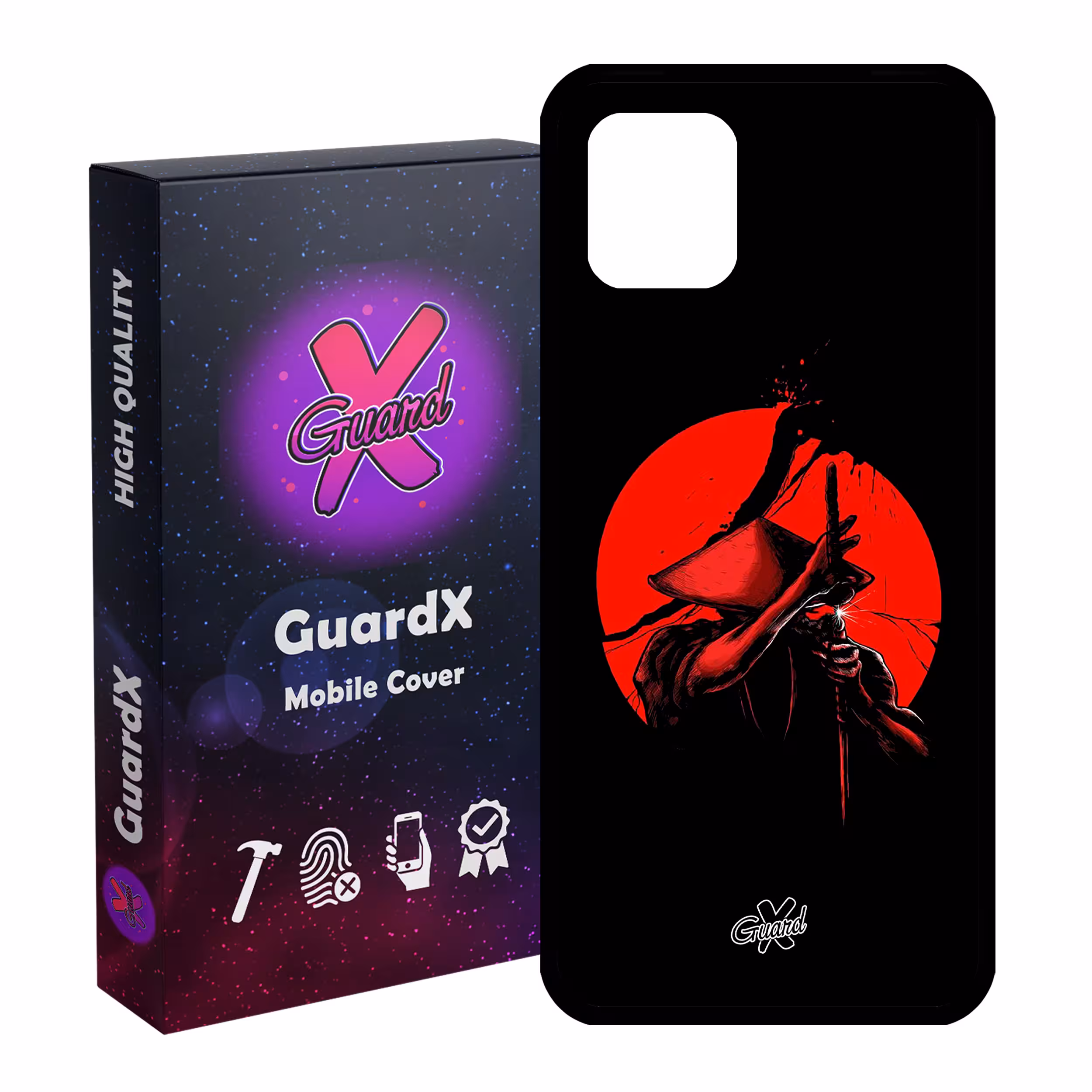کاور گارد ایکس طرح Samurai مدل Glass10251 مناسب برای گوشی موبایل سامسونگ Galaxy Note 10 Lite