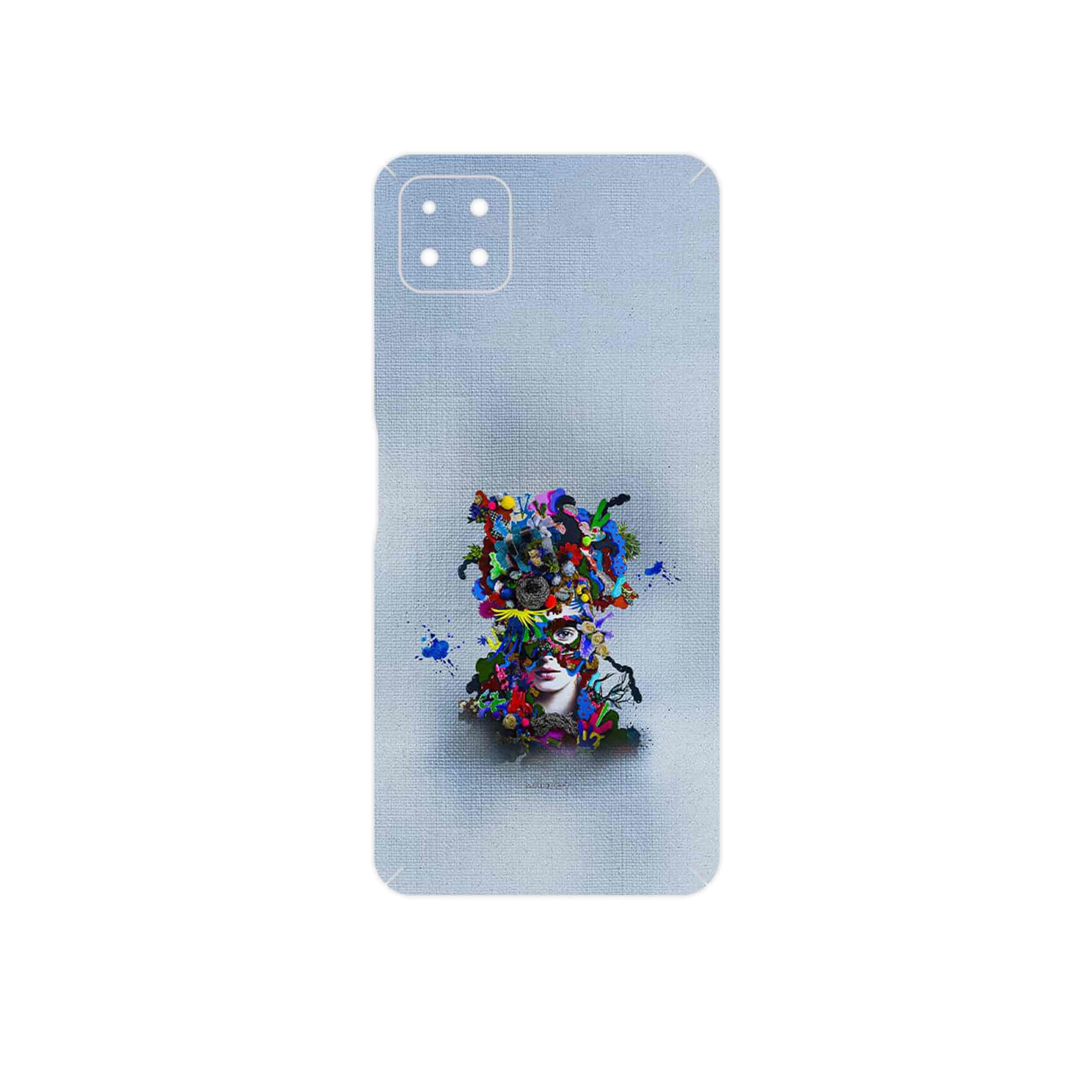 برچسب پوششی ماهوت مدل Collage of surreal Portrait of Women 4 مناسب برای گوشی موبایل هوآوی Nova Y60