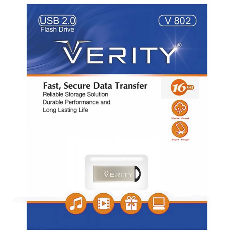 فلش 16 گیگ وریتی VERITY V-802