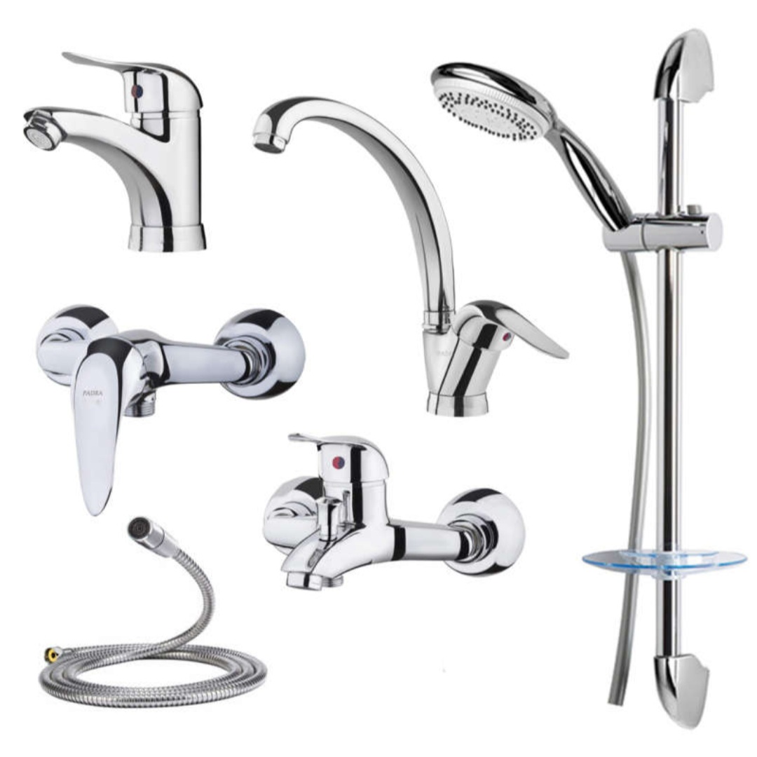 ست شیرآلات مدل استار مجموعه 6 عددی