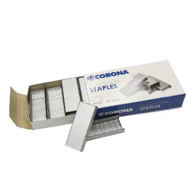 سوزن منگنه کرونا کد S سایز 24/6 بسته 3000 عددی 