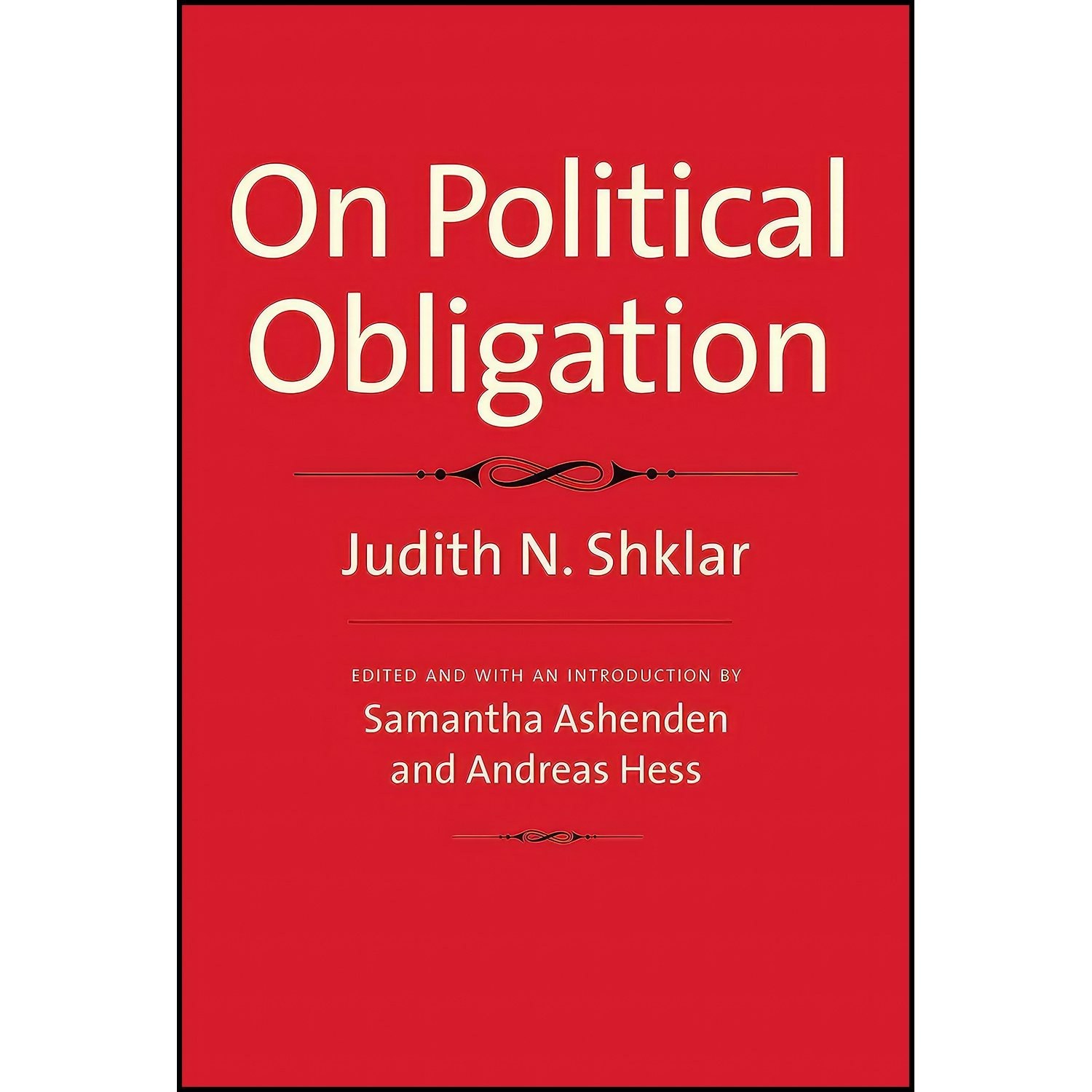 کتاب زبان اصلی On Political Obligation