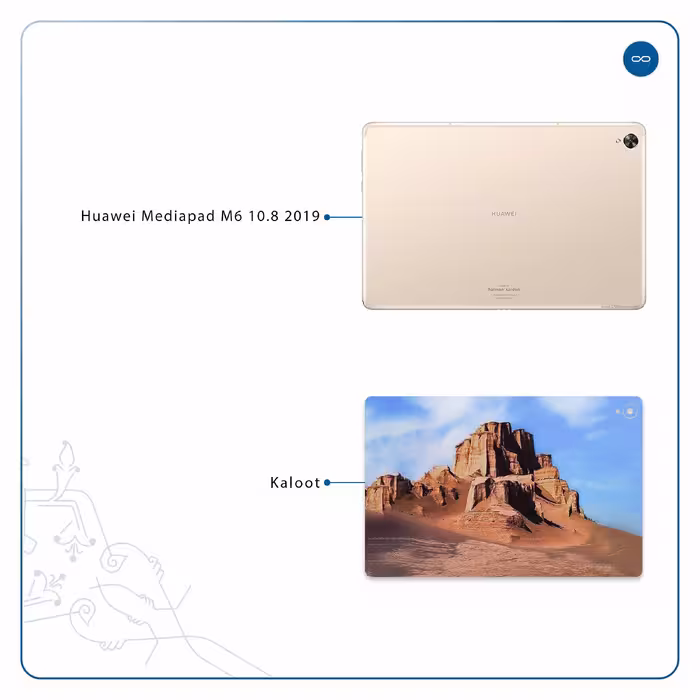 برچسب پوششی ماهوت مدل Kaloot مناسب برای تبلت هوآوی Mediapad M6 10.8 2019