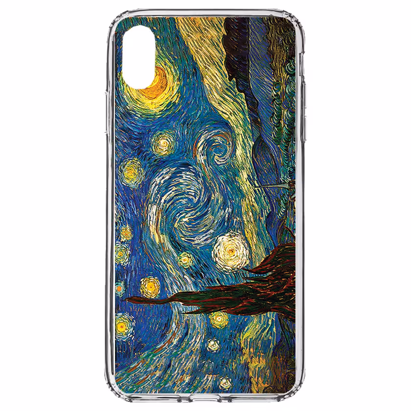 کاور طرح شب پرستاره مناسب برای گوشی موبایل اپل iPhone X / XS 