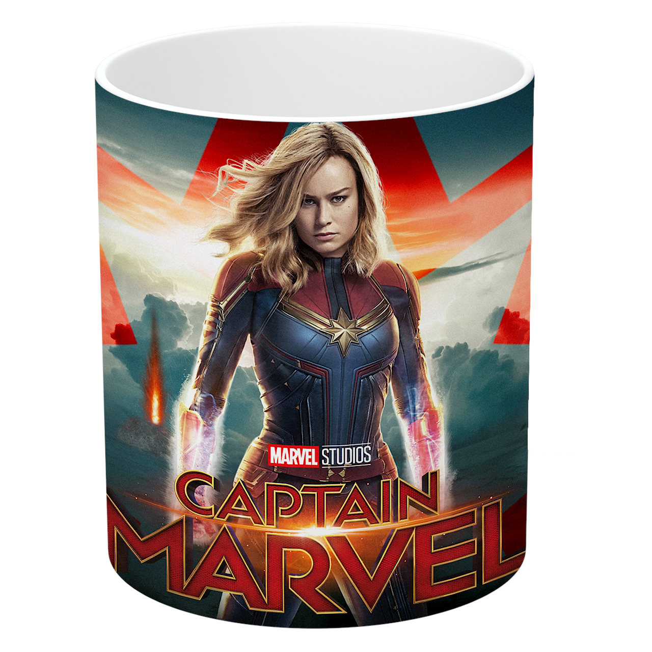 ماگ طرح کاپیتان مارول مدل NI1027