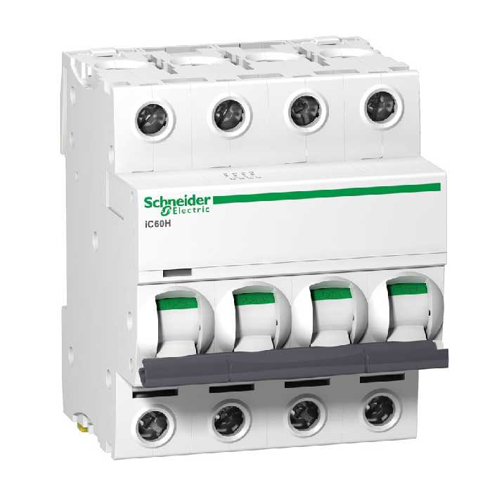 کلید مینیاتوری سه پل+ نول 16 آمپر اشنایدر مدل C16-6K-3P+N