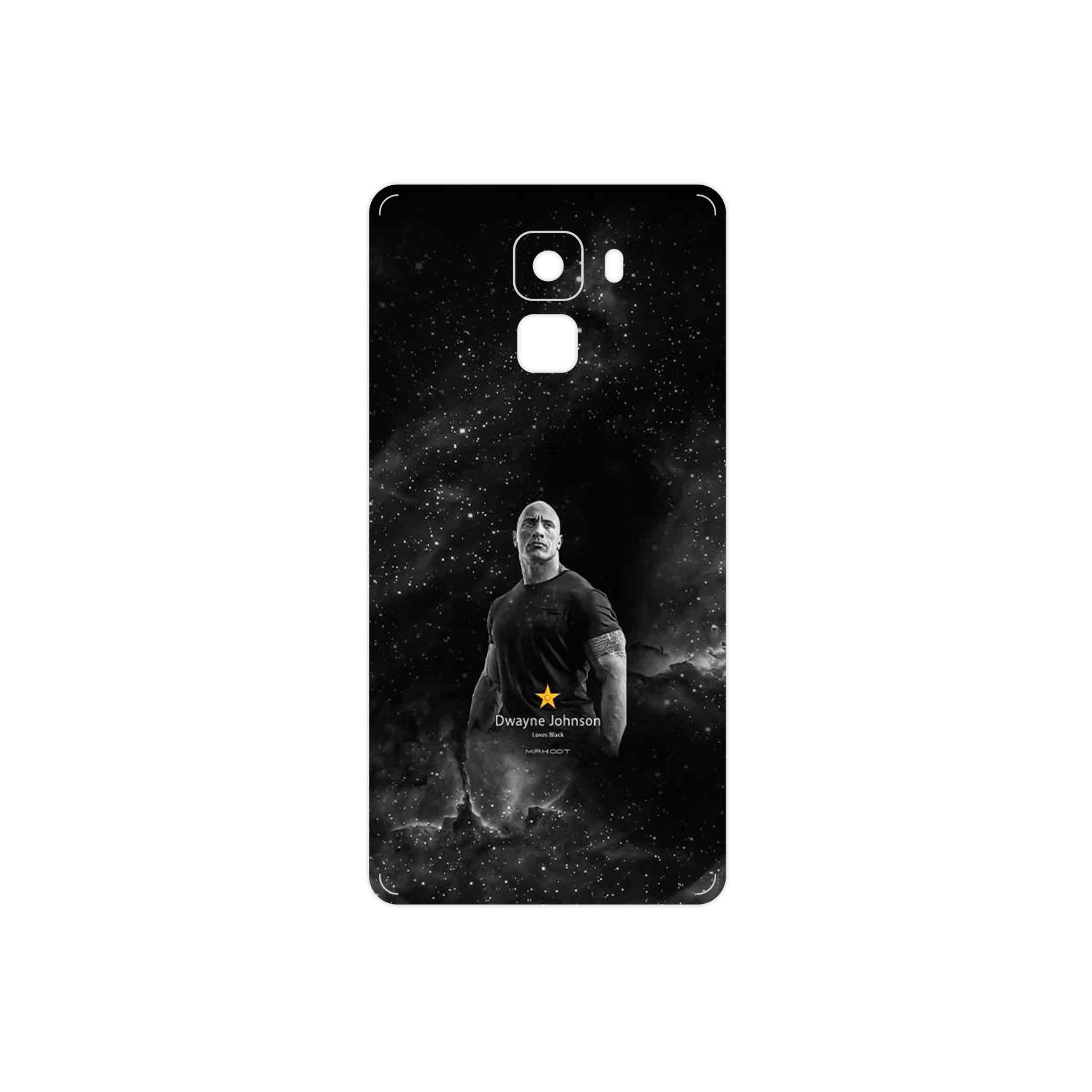 برچسب پوششی ماهوت مدل Dwayne Johnson مناسب برای گوشی موبایل آنر 7