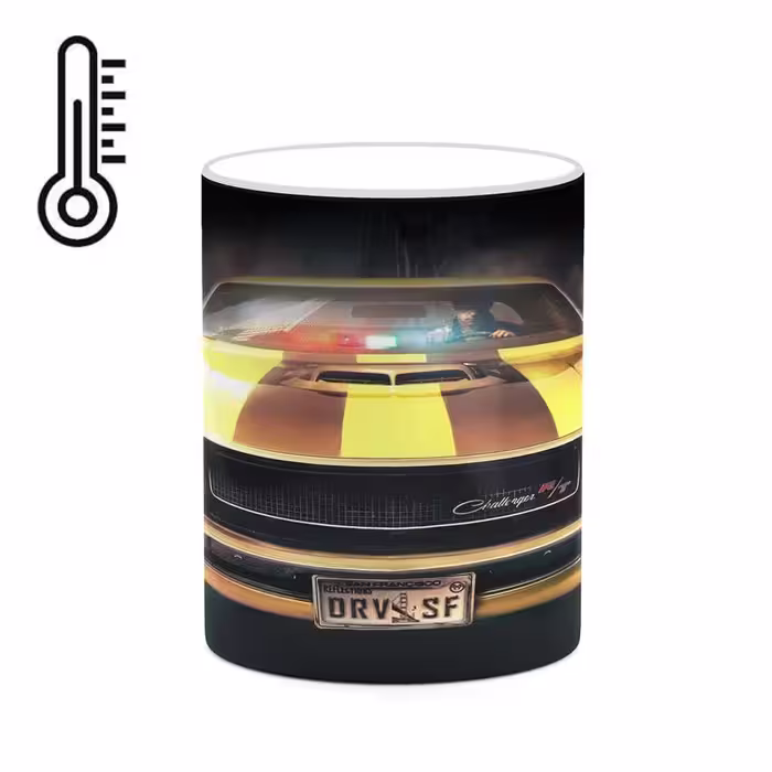 ماگ حرارتی کاکتی طرح بازی Driver مدل mgh20969