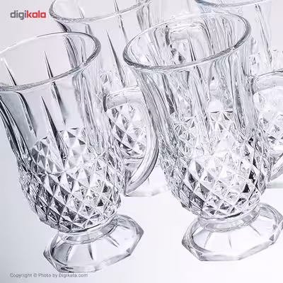 فنجان پاشاباغچه مدل استانبول کد 55671 بسته 6 عددی