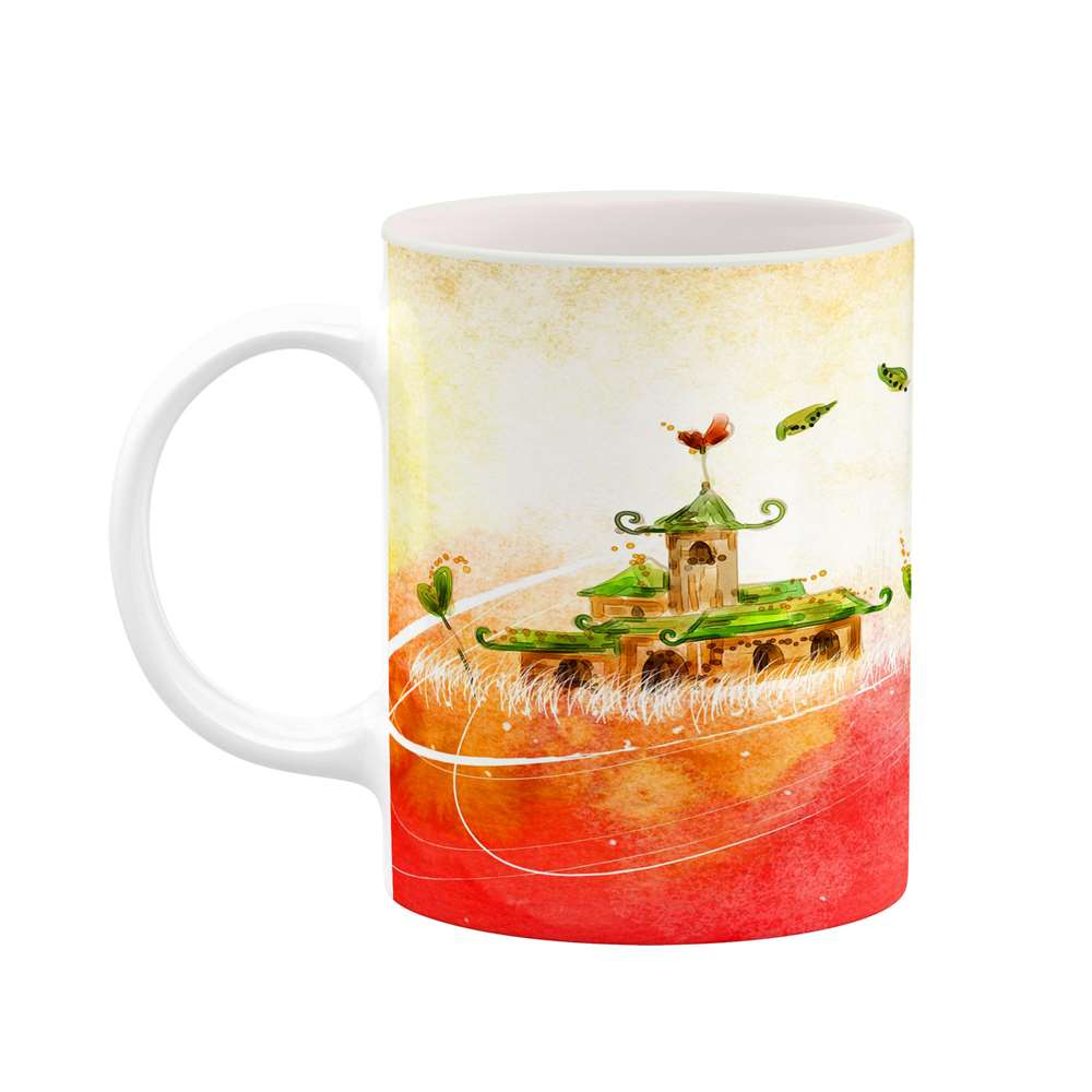 ماگ کاکتی طرح دنیای فانتزی مدل mgh18616