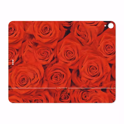 برچسب پوششی ماهوت مدل Red-Flower مناسب برای تبلت اپل iPad Pro 12.9 (GEN 3) 2018 A1876