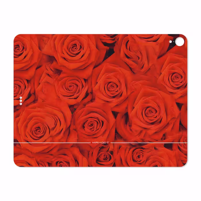 برچسب پوششی ماهوت مدل Red-Flower مناسب برای تبلت اپل iPad Pro 12.9 (GEN 3) 2018 A1876