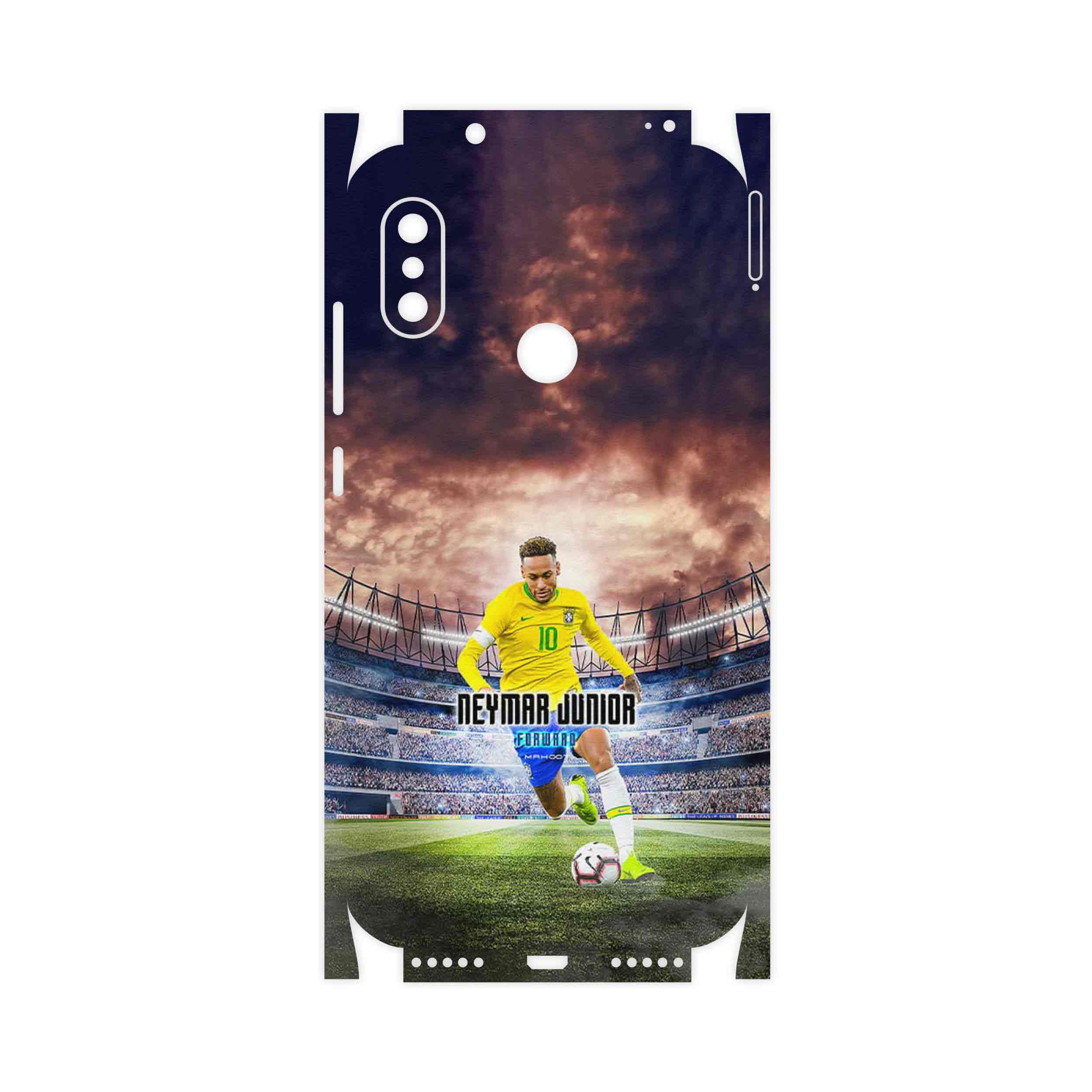 برچسب پوششی ماهوت مدل Neymar-FullSkin مناسب برای گوشی موبایل شیائومی Redmi Note 6 Pro