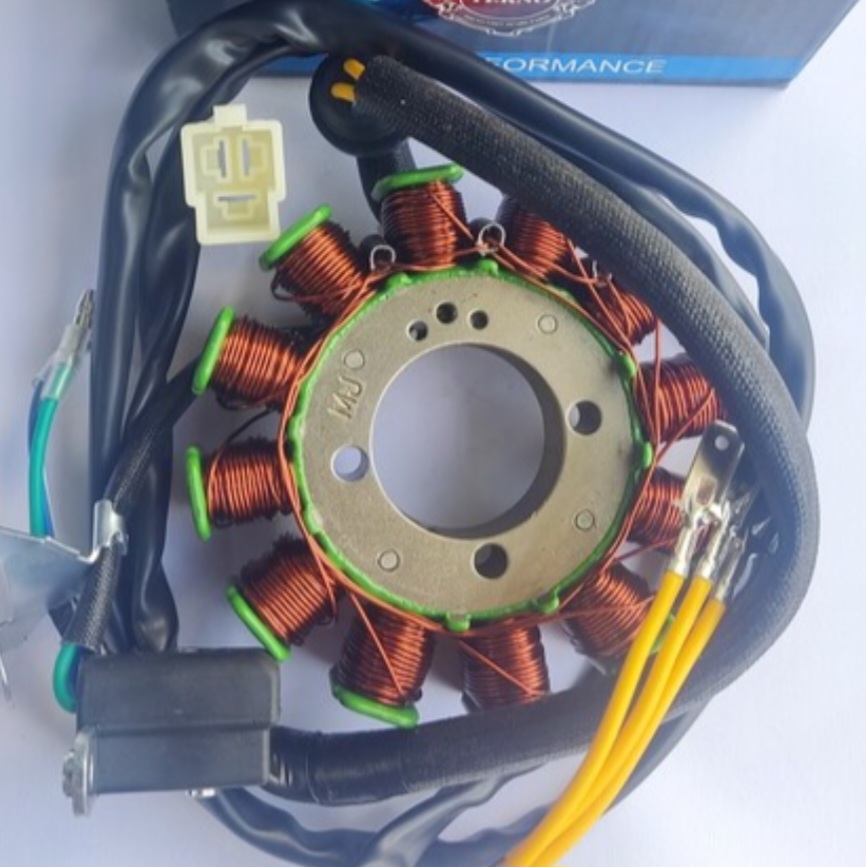 12 بوبین موتورسیکلت انژکتور برند تکنو اصلی