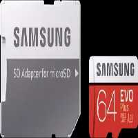 قیمت و خرید کارت حافظه سامسونگ EVO PLUS ظرفیت 64 گیگابایت
