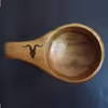 لیوان طرح جمجمه گاو کد 02