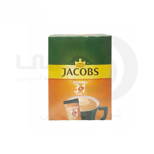 کافی میکس اورجینال 3 در 1 جاکوبز بسته 40 عددی