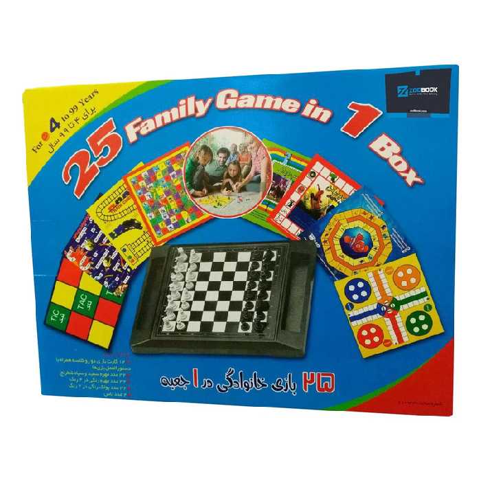 بازی فکری 25 بازی مسافرتی در 1 بسته | چاوه