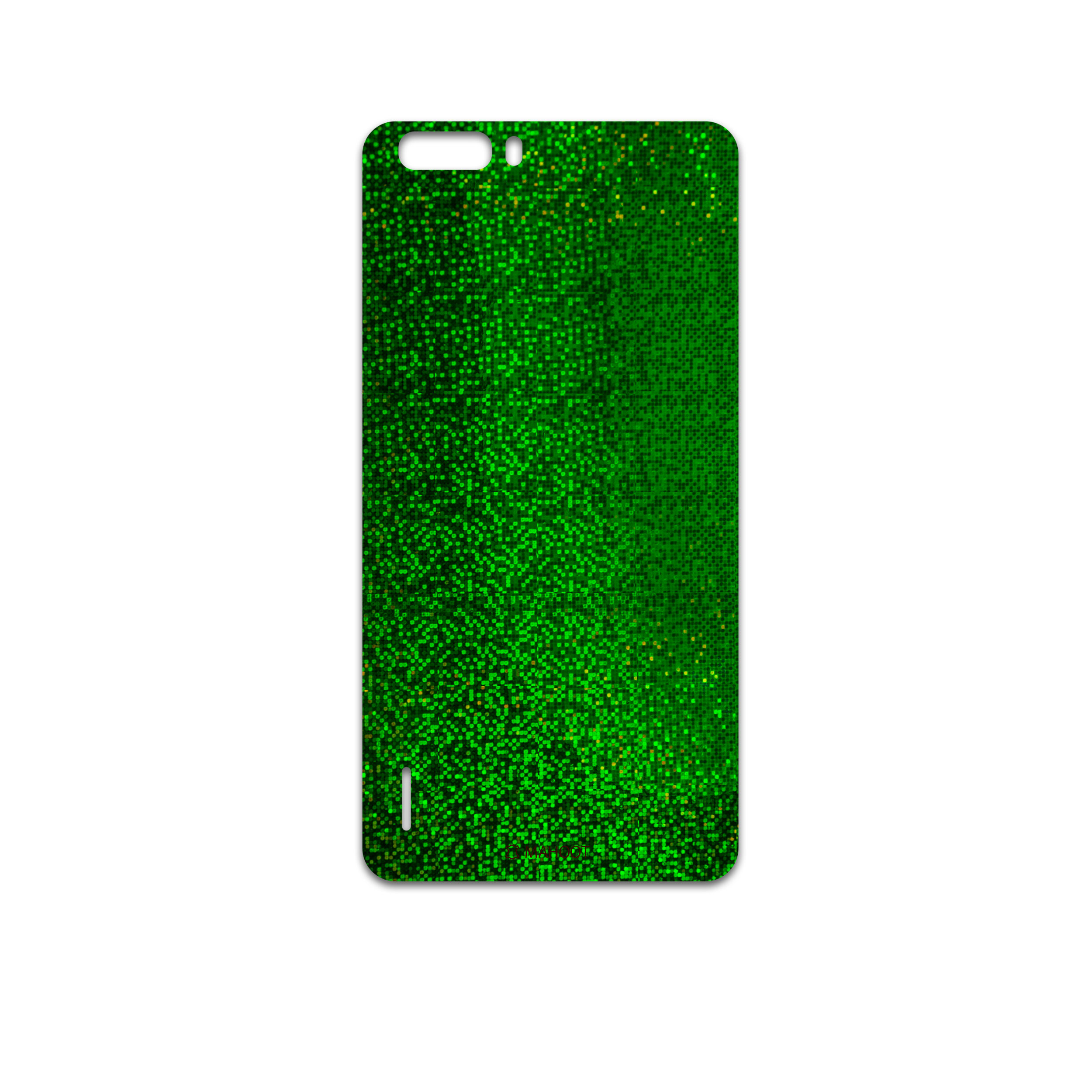 برچسب پوششی ماهوت مدل Green-Holographic مناسب برای گوشی موبایل آنر 6 Plus