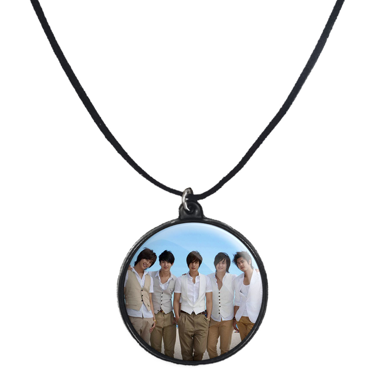 گردنبند پرمانه طرح ss501 کد pmb.19253 مدل دو طرفه