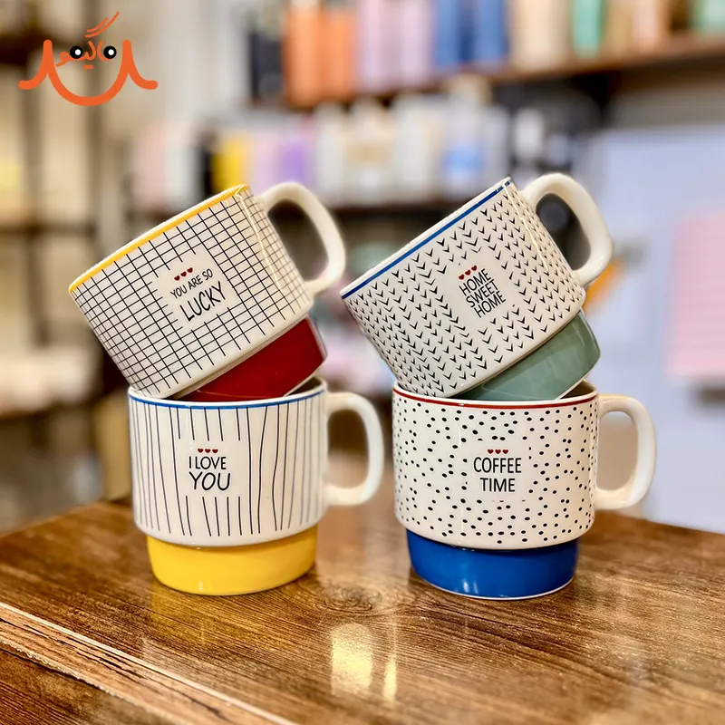 ماگ سرامیکی کف باریک