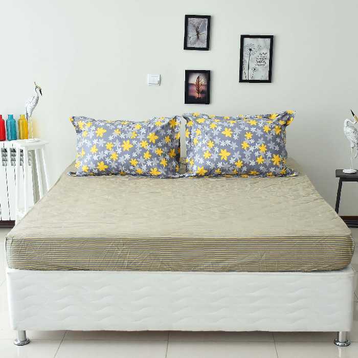 سرویس ملحفه بومرنگ مدل Live-160 دونفره 3 تکه