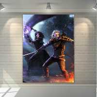 تابلو بوم طرح گیم ویچر مدل SDB1306