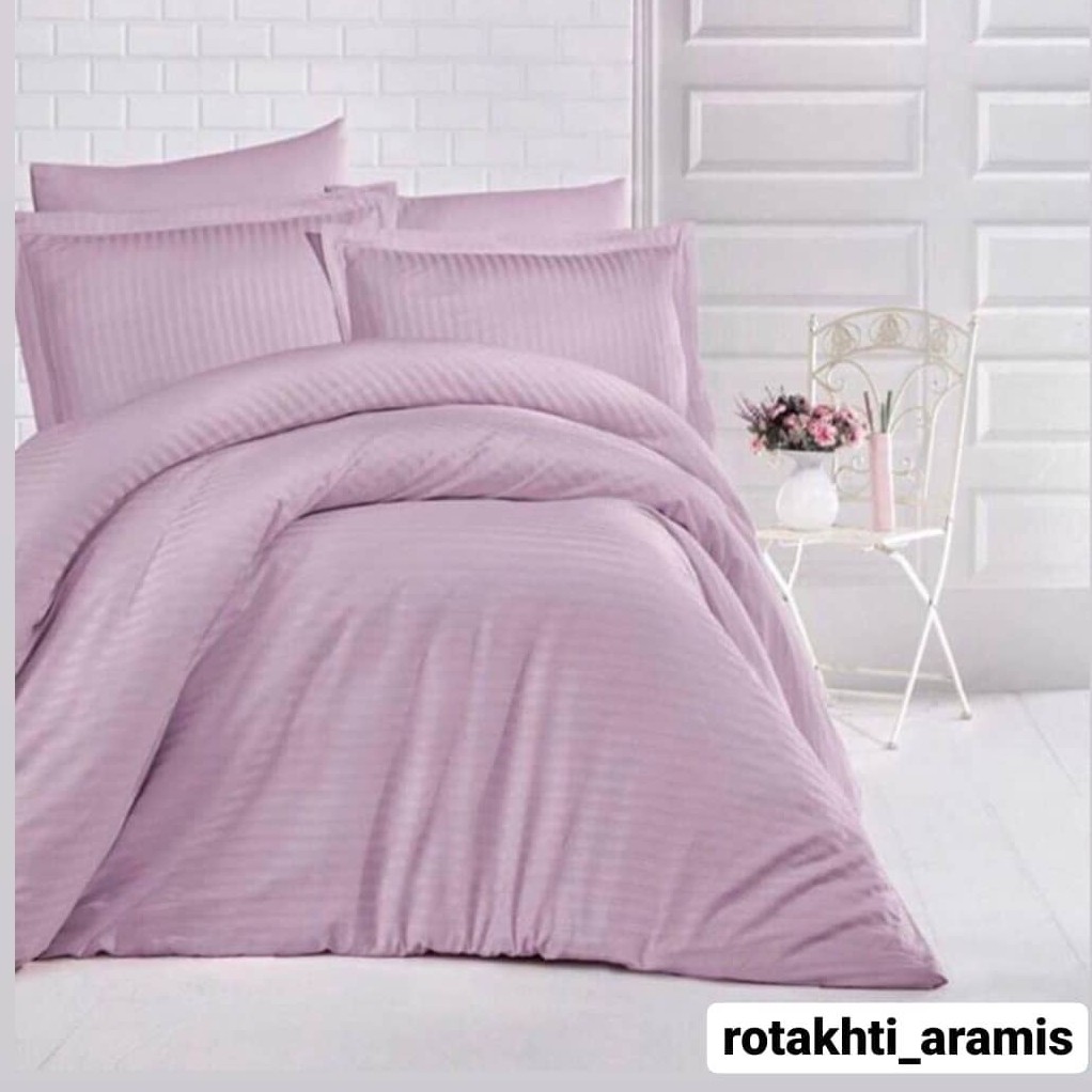 روتختی دو نفره هتلی صورتی چرک 2 نفره