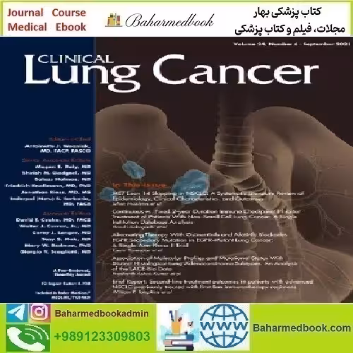 Clinical Lung Cancer Volume 24 Issue 1 to 8 2023 TRUE P