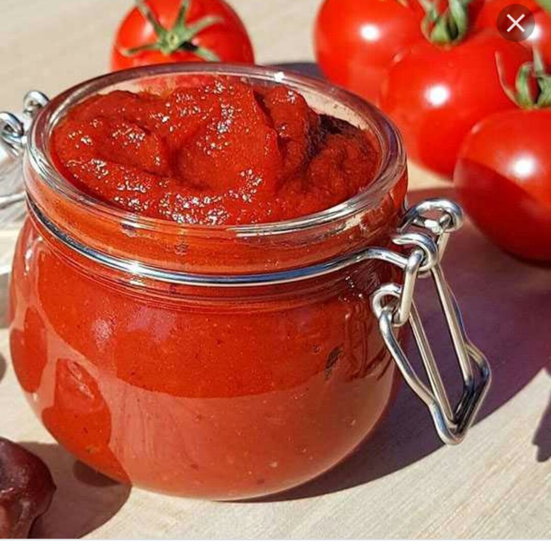 رب گوجه فرنگی درجه یک(غلیظ ، بدون دانه و پوسته و با روش تخمیر طبیعی و سنتی)