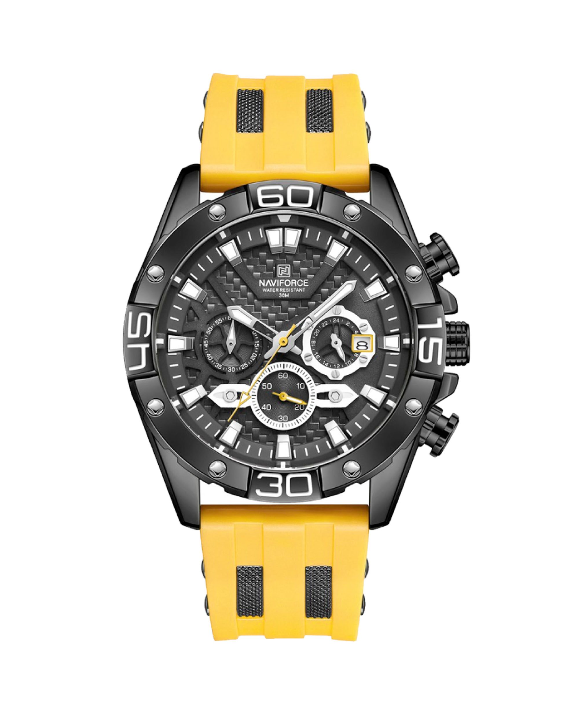 ساعت مچی مردانه ناوی فورس NAVIFORCE NF8019T B/B/Y