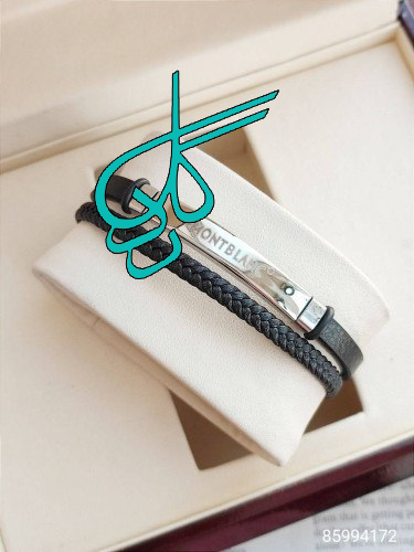 خرید دستبند چرمی کارتیر رنگ ثابت کد 1216303 - ردگل