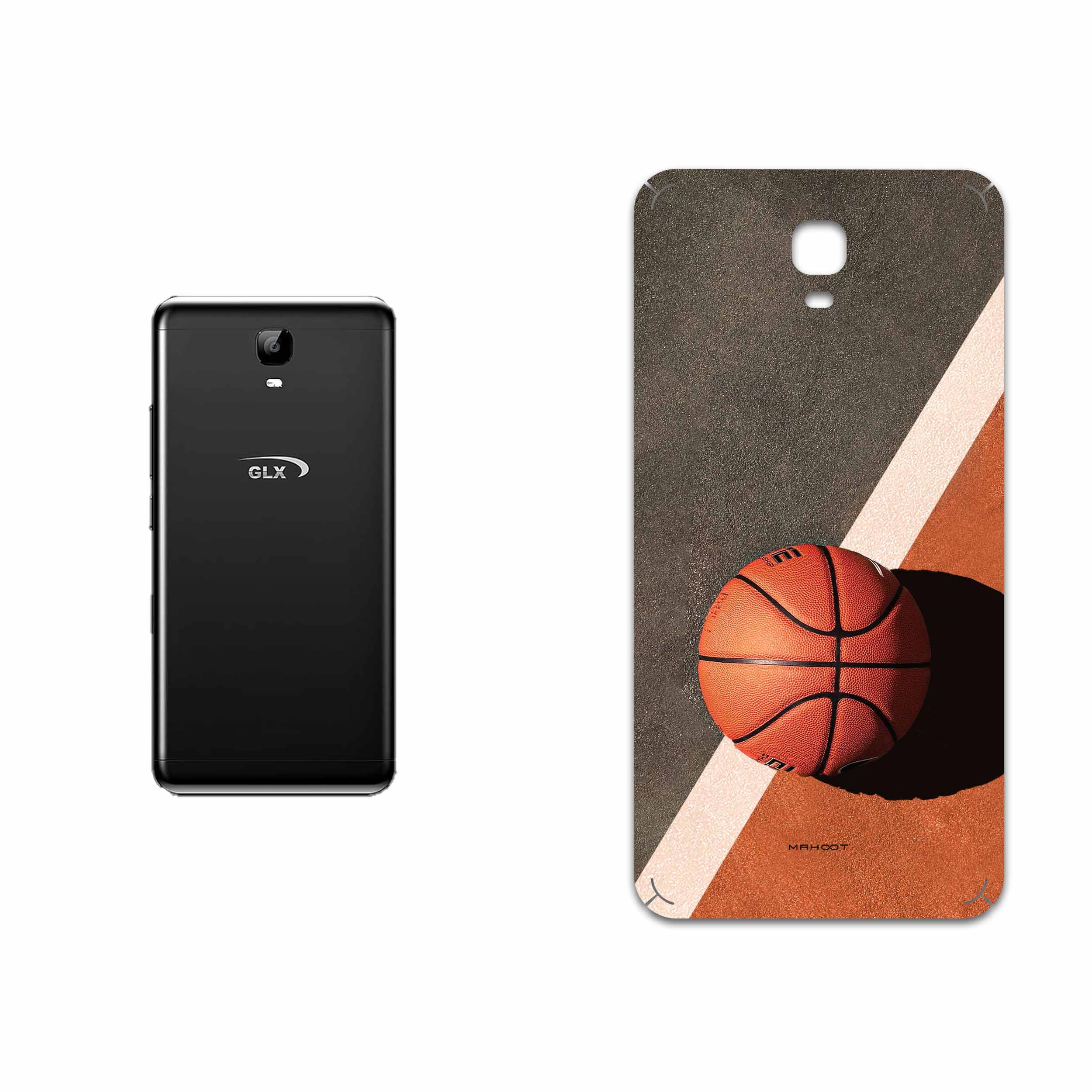 برچسب پوششی ماهوت مدل Basketball مناسب برای گوشی موبایل جی ال ایکس Aria 1
